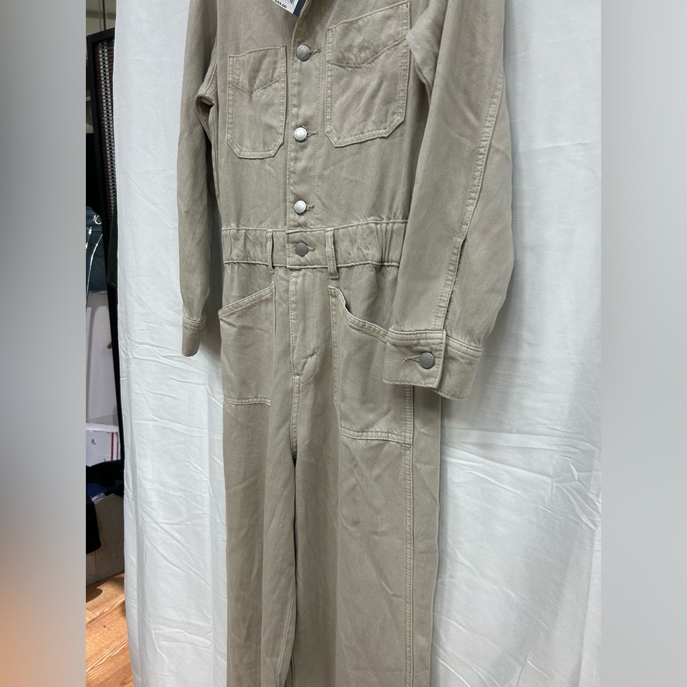 Universal Thread Cream Jumpsuit - Picture 8 of 12